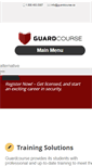 Mobile Screenshot of guardcourse.ca